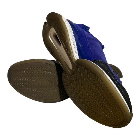 Adidas D Lillard 1 Weber State Purple Black Suede Men's Size 11.5 Athletic Shoes - Picture 8 of 8